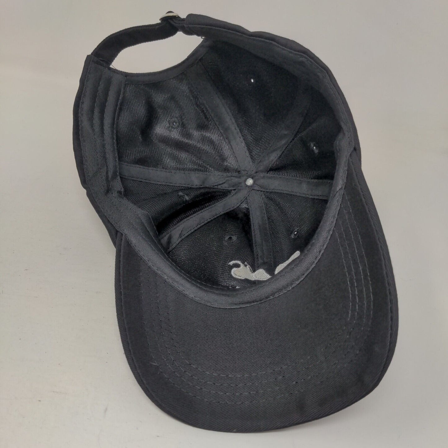 God's Plan Slideback Hat Black One Size Adjustable Embroidered Vented Holes