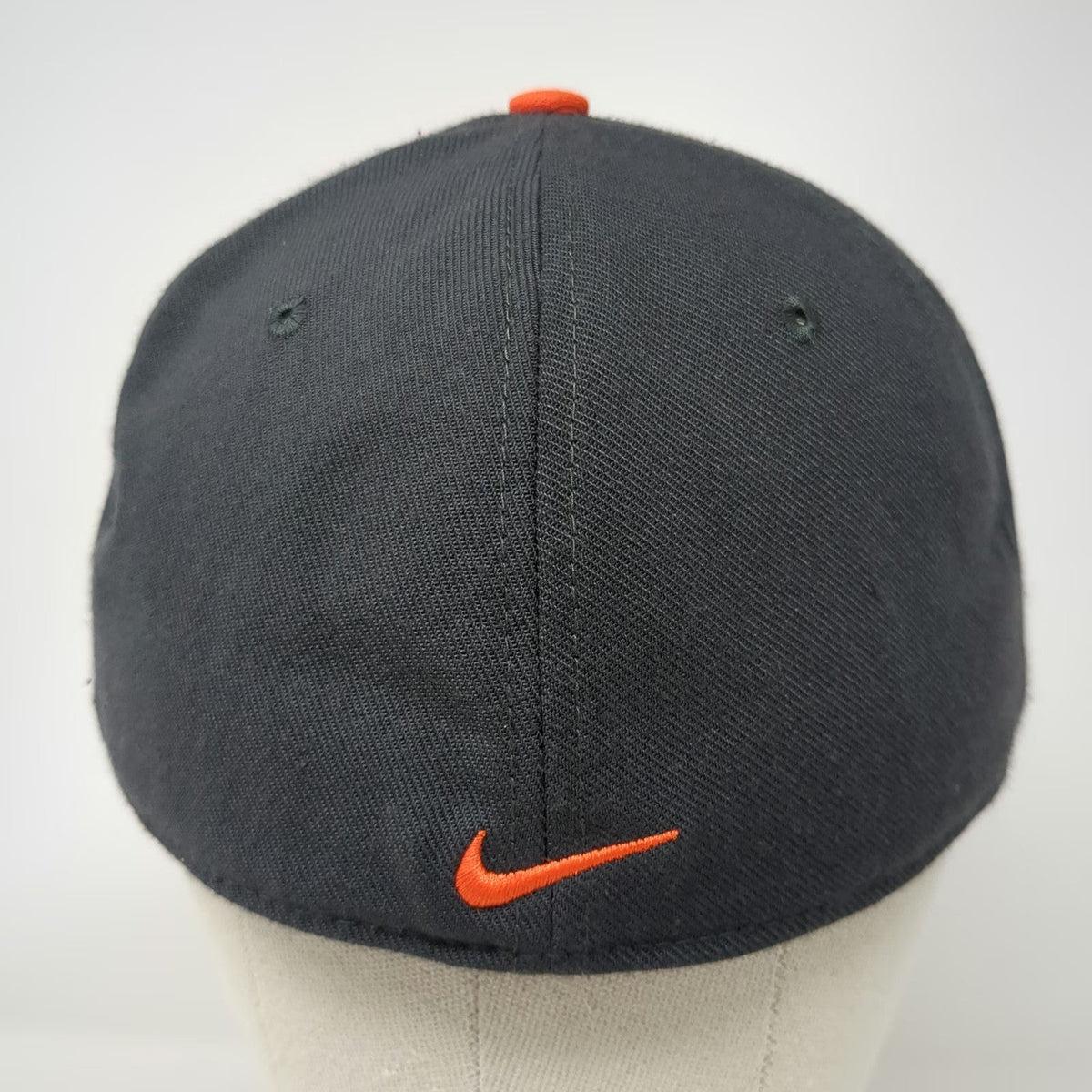 Nike Baseball Cap Gray Orange One Size TVCC Chukars Dri-Fit Legacy 91 Mascot Hat