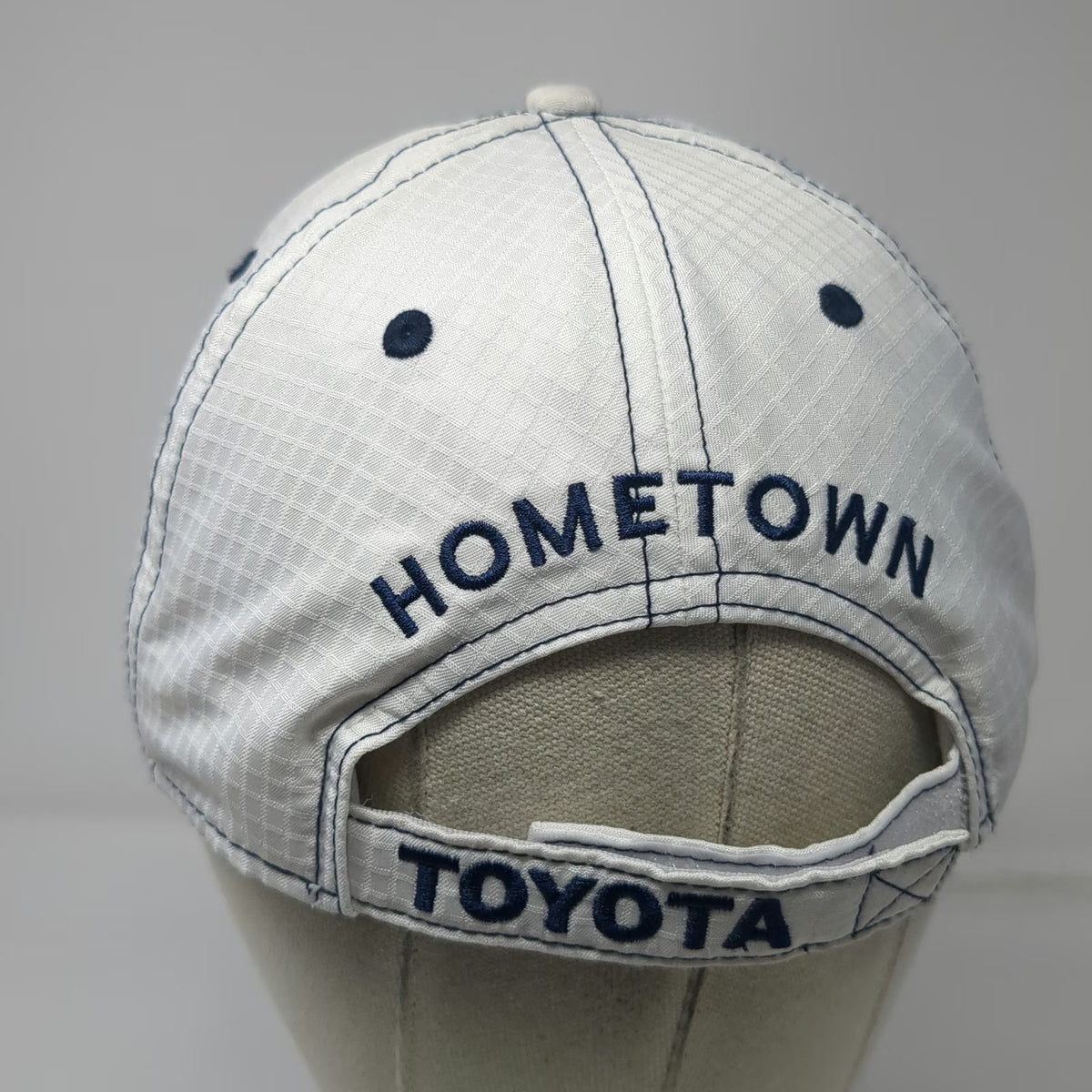 Atlanta Cap Company Toyota Baseball White One Size Hometown Hat