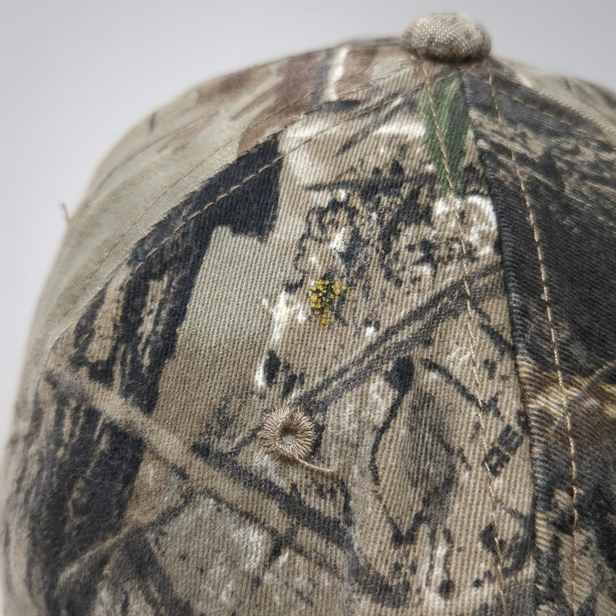Kittery Trading Post Baseball Cap Brown One Size Realtree Camo Strapback Hat