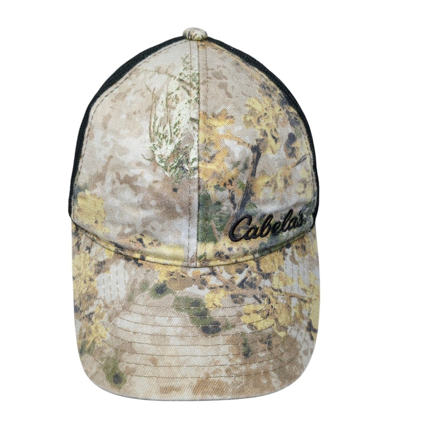 Cabela's Snapback Mesh Back Trucker Hat Camo One Size Hunting Outdoor