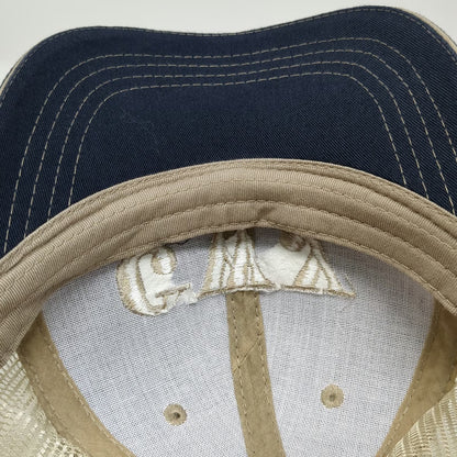 Cobra Baseball Cap Blue One Size Mesh Back Strapback Embroidered GWY Hat Stitch