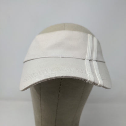 Summer Living Women's Strapback Sun Visor Cap Hat Tan Size OS Striped