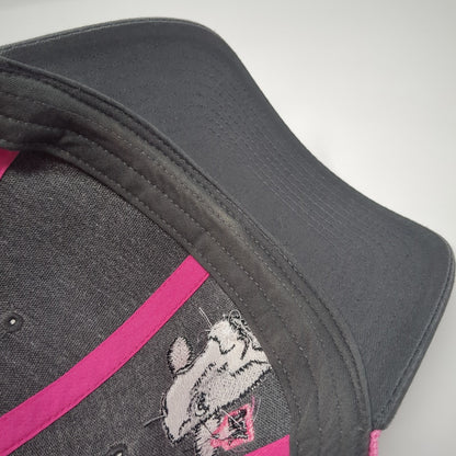 Richardson Snapback Mesh Back Trucker Hat Multi One Size Embroidered Cow