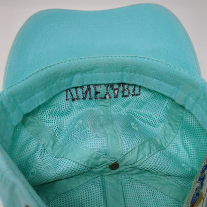 Vineyard Slideback Hat Blue One Size Adjustable Embroidered 6 Panel Adams