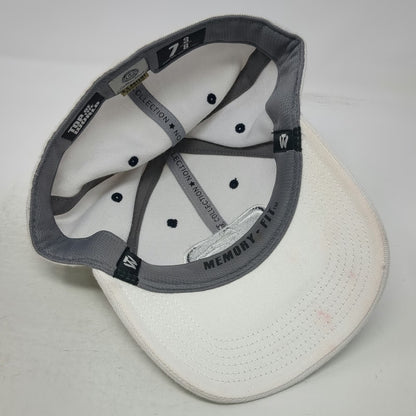 Penn State Nittany Lions NCAA Top of the World Cap White Blue 7 3/8 Fitted Hat