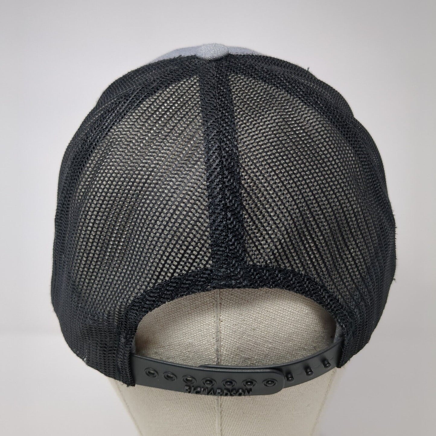 Armadillo Hat Co. Snapback Mesh Back Trucker Hat Gray One Size Richardson