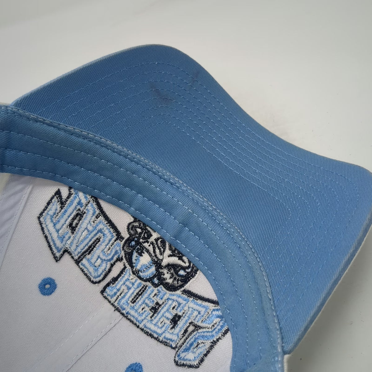 Top of the World North Carolina Tar Heels NCAA White Blue One Size Strapback Hat