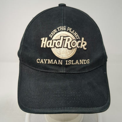 Hard Rock Cafe Baseball Cap Black One Size Cayman Islands Save The Planet Hat
