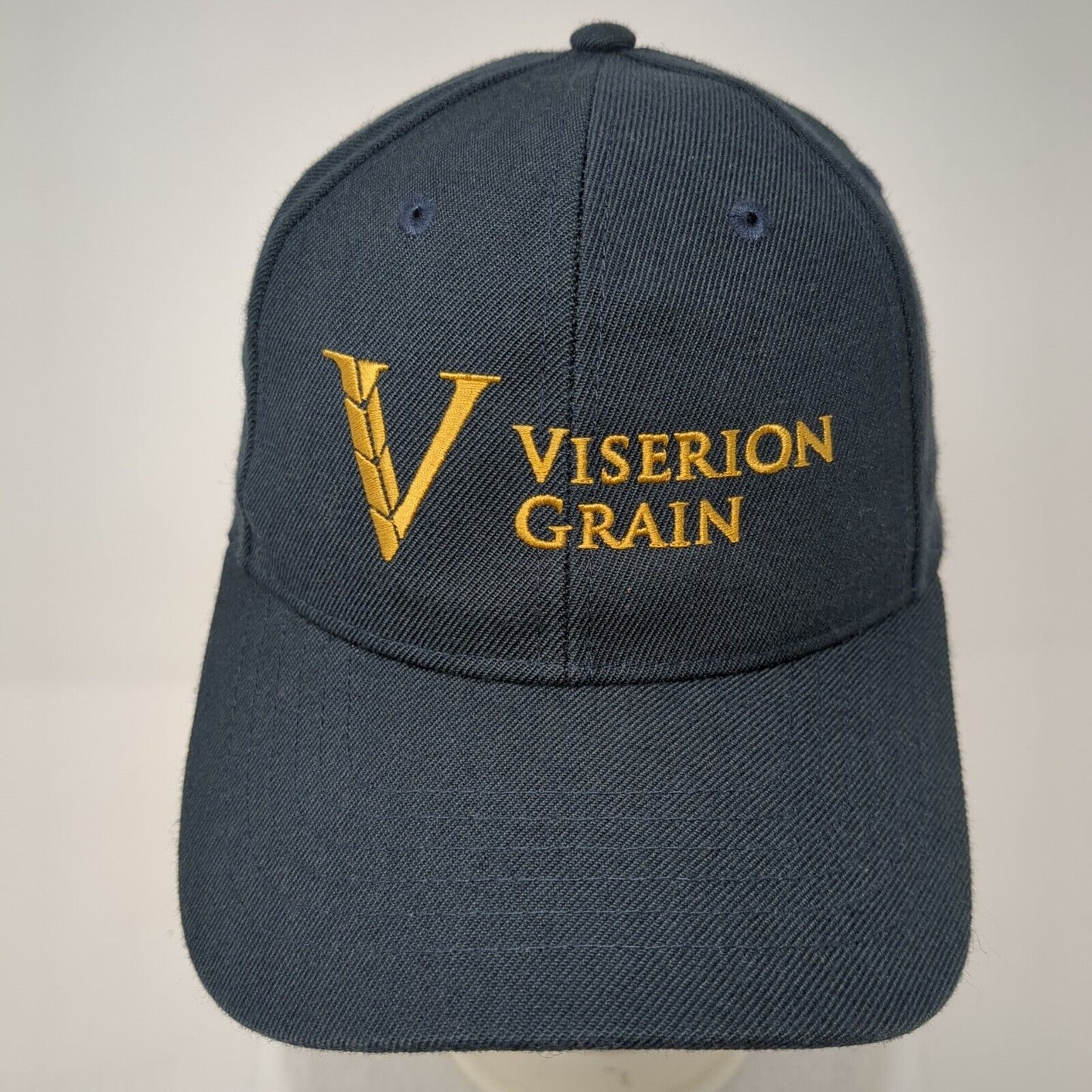 Viserion Grain Strapback Hat Blue One Size Adjustable Sportsman 6 Panel