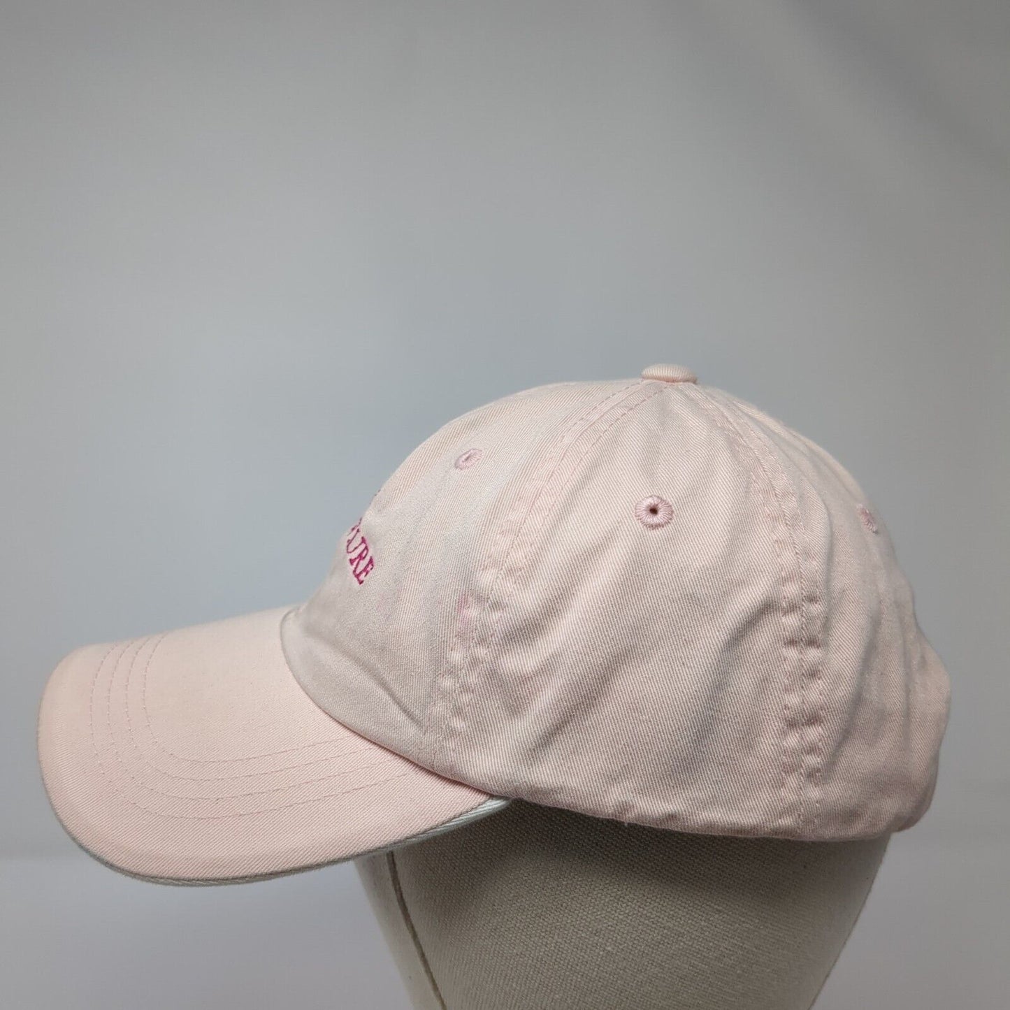 M/V Bonaventure Strapback Hat Pink OS Adjustable Embroidered Port Authority