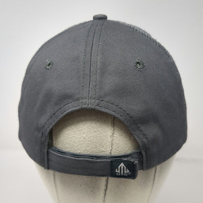 UTG Baseball Cap Gray One Size Mesh Strapback Tactical Patch Logo Hat Gear