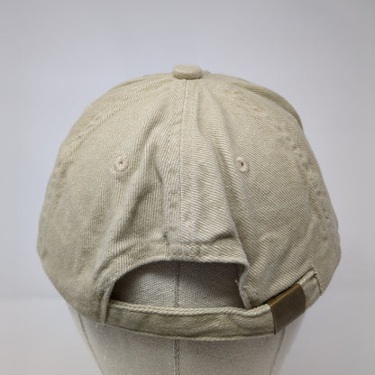 Vet Pharm Team Slideback Hat Tan One Size Adjustable Embroidered Unique Headwear