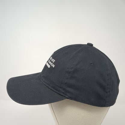 Create Common Good Slideback Baseball Cap Black OS Adjustable Port & Company
