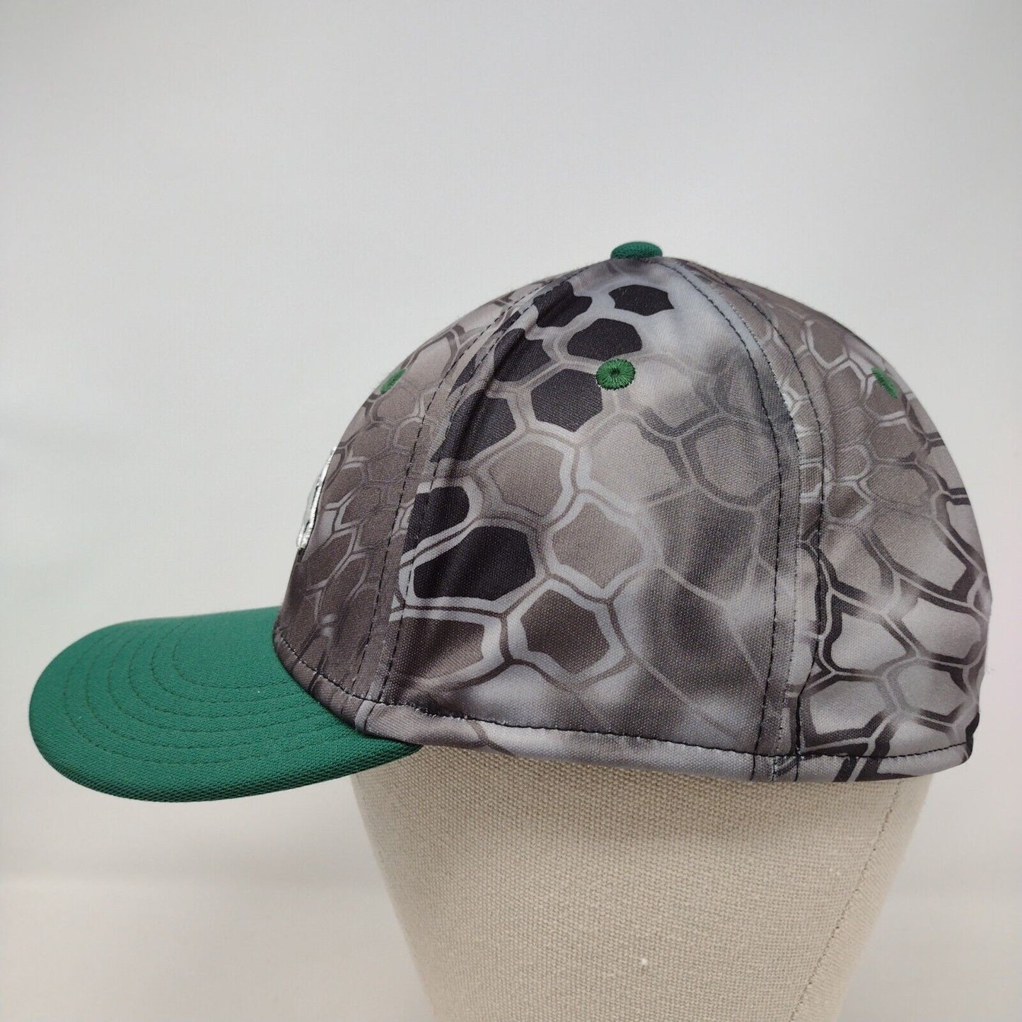 Mustang Football Fitted Hat Multi M/L Embroidered Kryptek Outdoor Cap