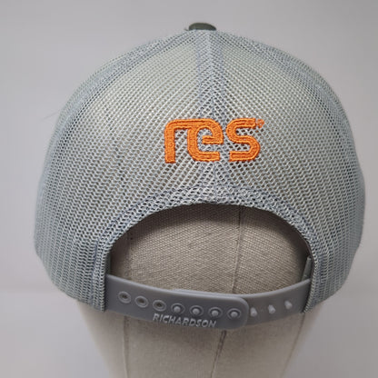 Atrisco Solar 300 MW Snapback Trucker Hat Green OS Adjustable Sportex Richardson