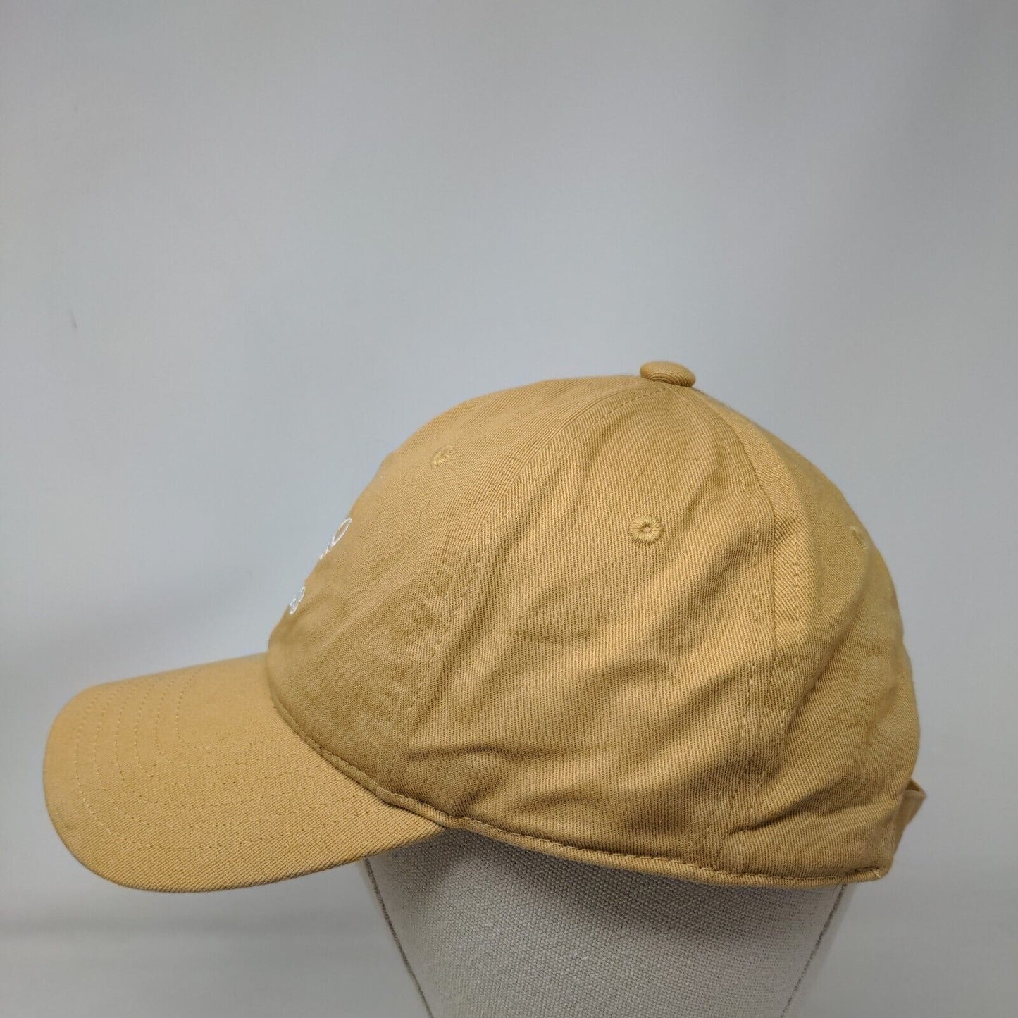 Adidas Trefoil Women's Slideback Hat Tan OSFW Embroidered Logo 3 Stripes