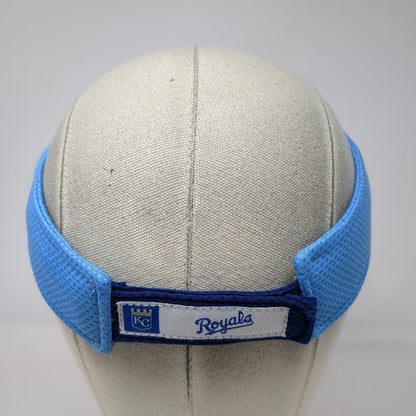 New Era Kansas City Royals MLB Blue One Size Visor Mesh Adjustable Strapback Hat