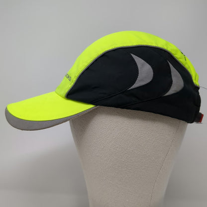 Brooks Baseball Cap Green One Size Nightlife Track Reflective Safety Light Hat