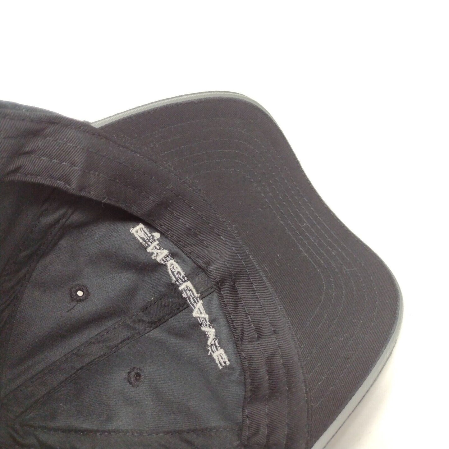 Enclave Strapback Hat Black OSFA Adjustable Embroidered The Max Hat Cotton