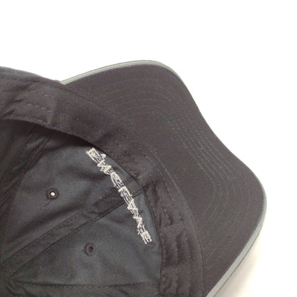 Enclave Strapback Hat Black OSFA Adjustable Embroidered The Max Hat Cotton