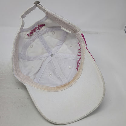 Arte & Metal s.A. Baseball Cap White One Size Costa Rica Hibiscus Flower Hat