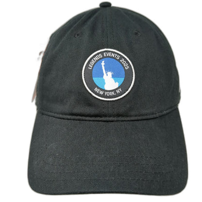 Pukka Baseball Cap Black One Size Slideback New York City Burns & Wilcox Hat