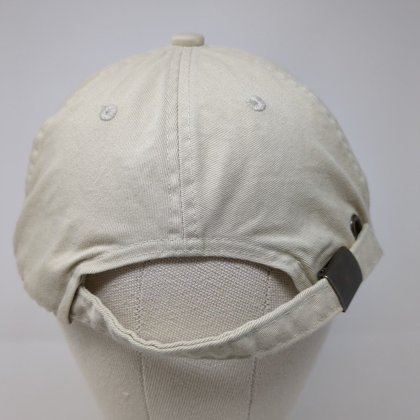 Port Authority Slideback Hat Tan One Size Adjustable Leather Patch