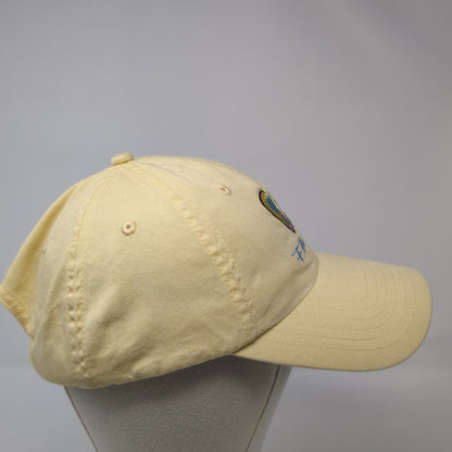 Florida Slideback Baseball Cap Yellow OS Adjustable Embroidered Royal Crown