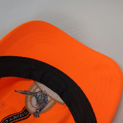 Hevi-Shot Baseball Cap Orange One Size Trucker Hat Mesh Back Strapback Pheasant