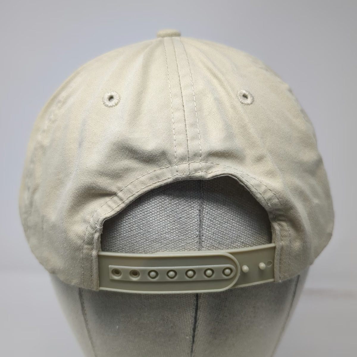 Emblem 5 Panel Beige One Size Hat Simmzy's California VW Bus Beach Eats Snapback