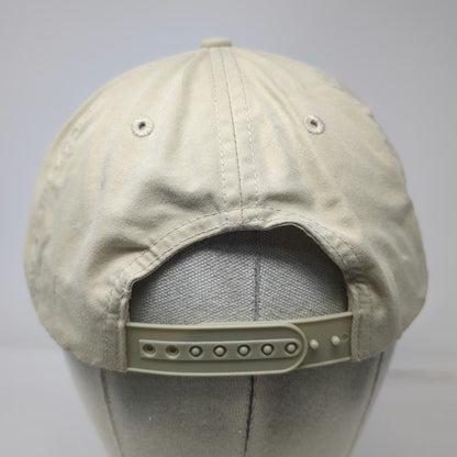 Emblem 5 Panel Beige One Size Hat Simmzy's California VW Bus Beach Eats Snapback