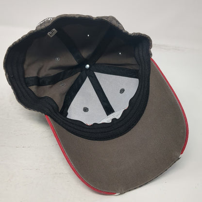 Valley Wide Coop Country Store Brown XL Baseball Cap Hat Honeycomb Stretch Fit