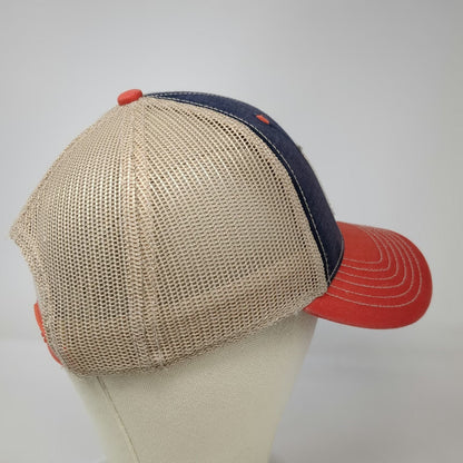 Margaritaville Trucker Hat Blue Orange Beige One Size Snapback Sunset Beach