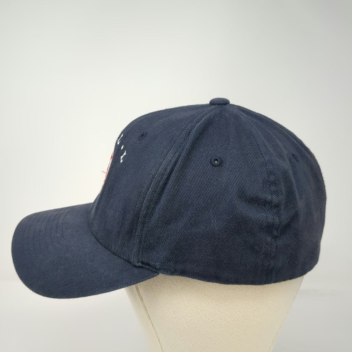 Flexfit Baseball Cap Blue XL F.T.L.L. 1965 Logo Graphic Elastic Fitted Hat
