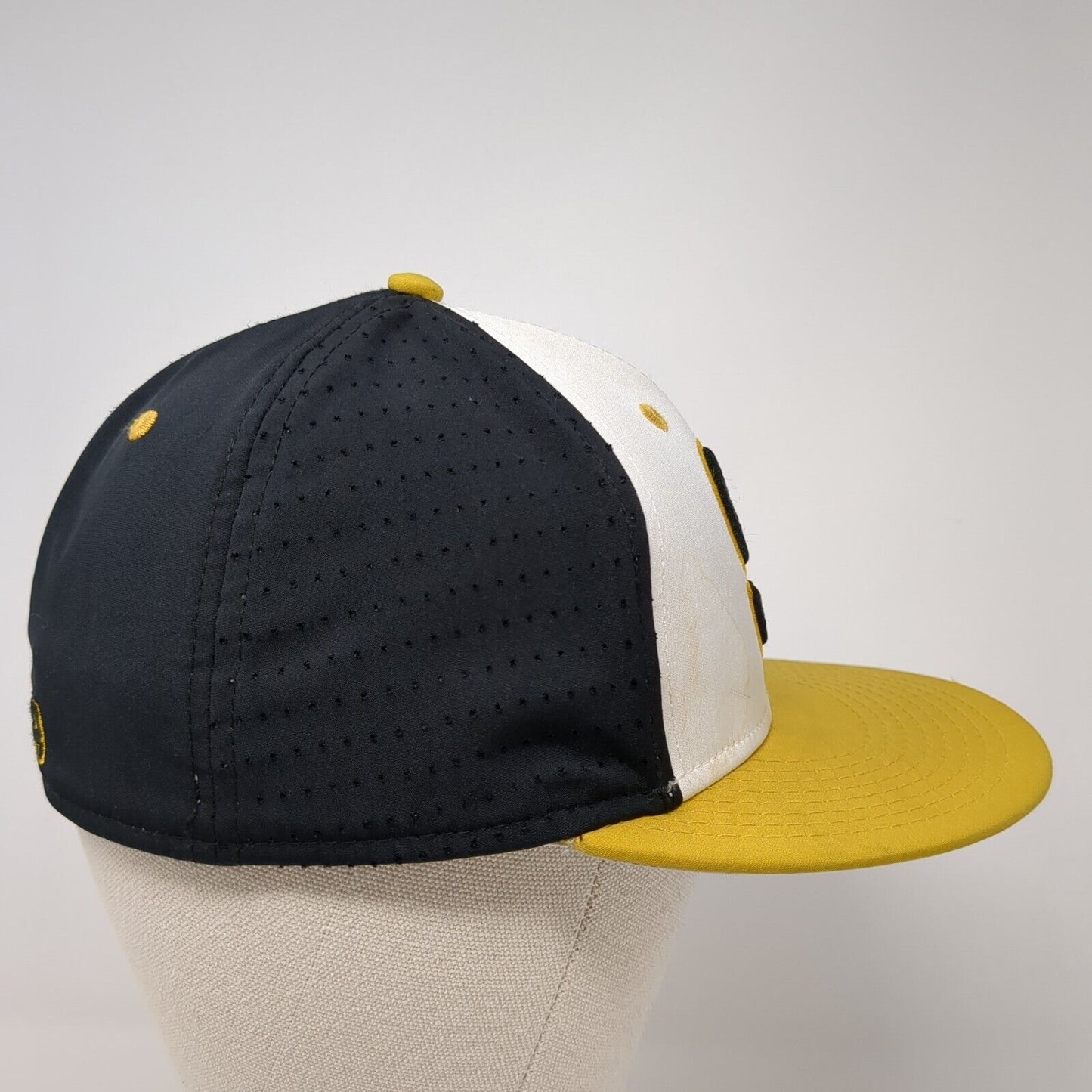 Soar Fitted Hat Multi Small Embroidered Colorblock The Game 6 Panel