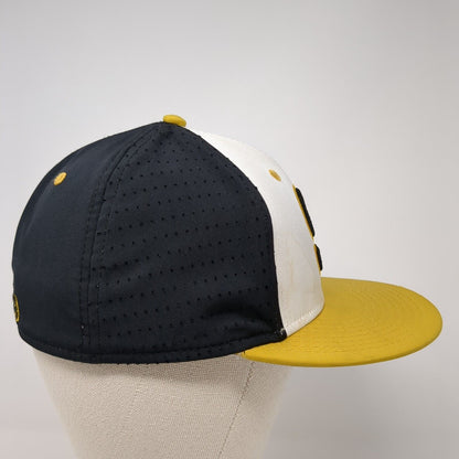 Soar Fitted Hat Multi Small Embroidered Colorblock The Game 6 Panel