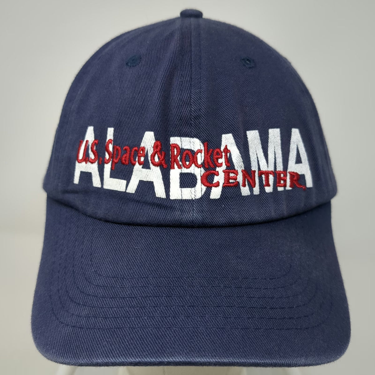 U.S. Space & Rocket Center Alabama Blue One Size Baseball Cap Hat Strapback