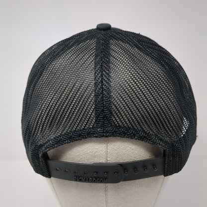 Saint Alphonsus Snapback Mesh Back Trucker Hat Black One Size Solid