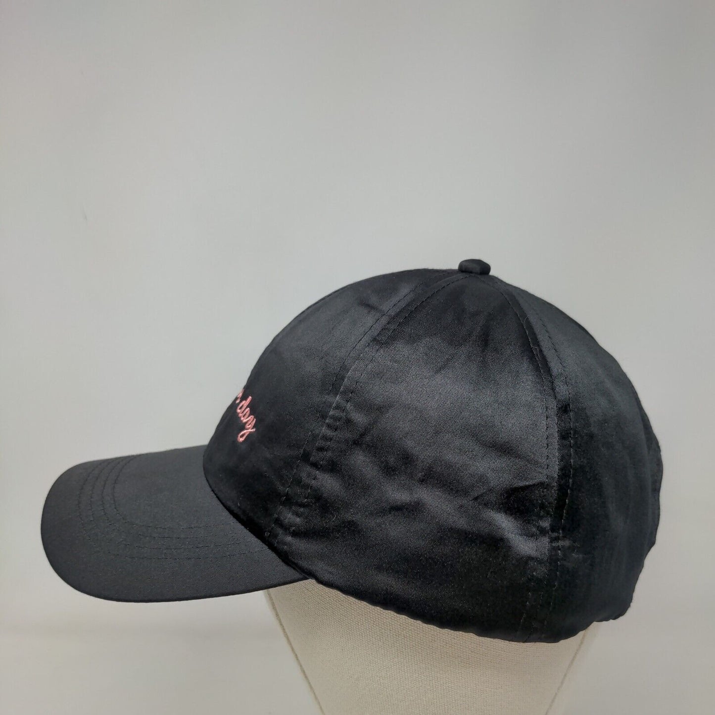 Bad Hair Day Strapback Hat Black OSFM Adjustable Embroidered David And Young