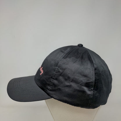 Bad Hair Day Strapback Hat Black OSFM Adjustable Embroidered David And Young