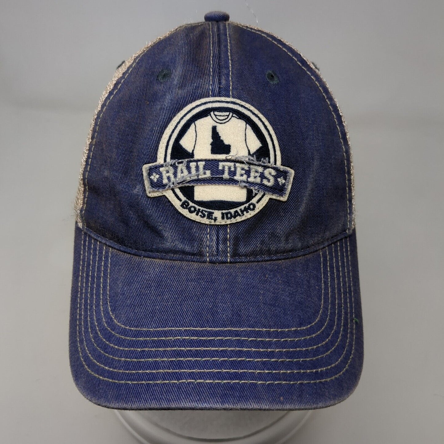 Rail Tees Boise Idaho Snapback Trucker Hat Multi OS Adjustable Mesh Back Legacy