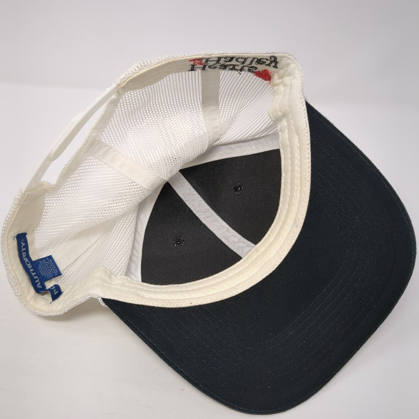 Hearts For Hadley Snapback Trucker Hat Black OS Adjustable Mesh Port Authority