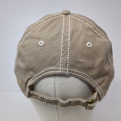 Jimmy Claas Construction Slideback Hat Tan One Size Adjustable 6 Panel