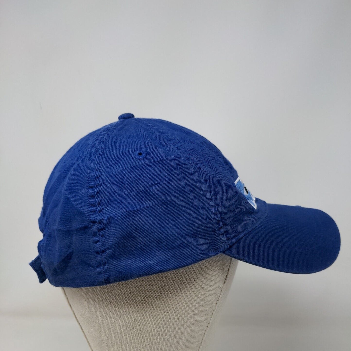 Monsters University Adult Strapback Hat Blue One Size Embroidered Disney Parks