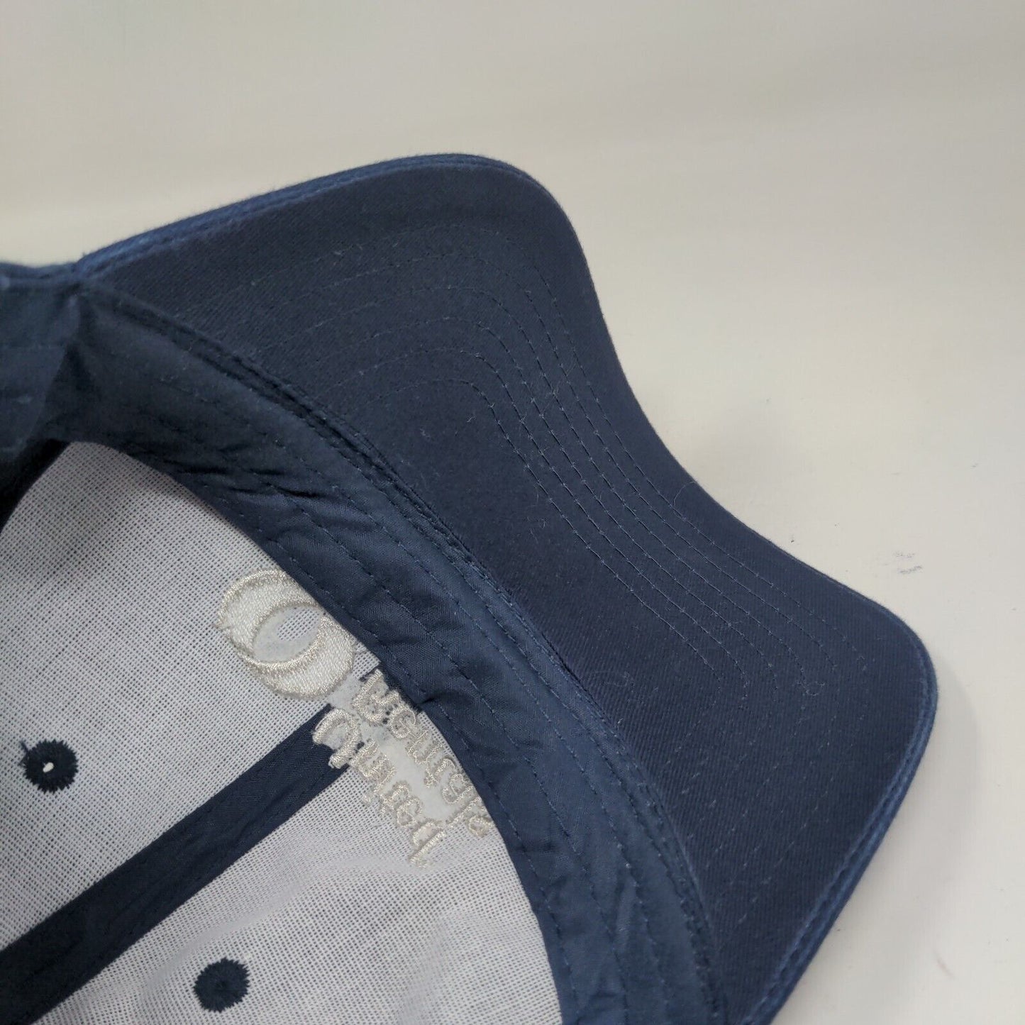 United Rentals Strapback Hat Blue OSFA Solid Embroidered K-Products