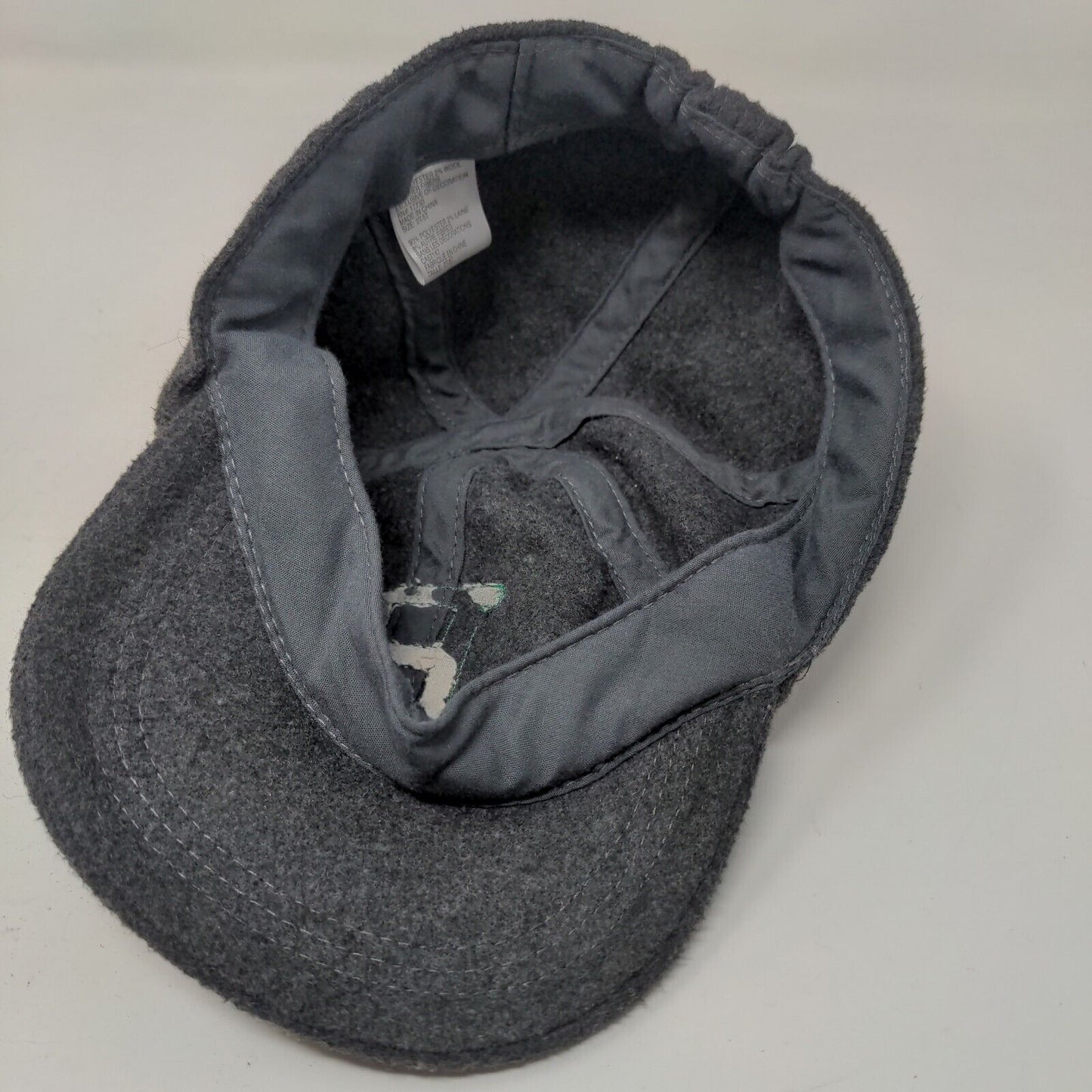 Unbranded Boy's Toddler Fitted Hat Gray size 2T-5T Embroidered R Logo