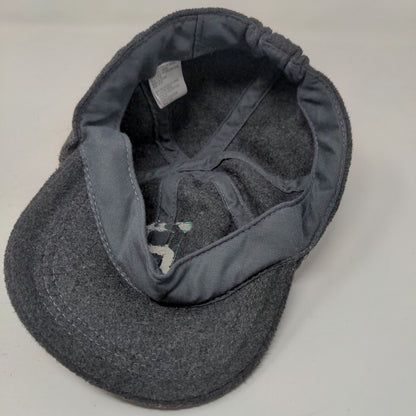 Unbranded Boy's Toddler Fitted Hat Gray size 2T-5T Embroidered R Logo
