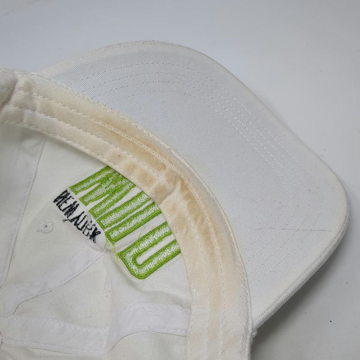 Anvil Baseball Cap White One Size New York Wild Film Festival Slideback Cotton