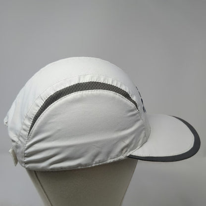 Baseball Cap White One Size Barbados Flag Performance Mesh Strapback Hat Trident